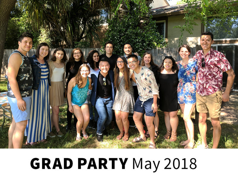 Grad Party - May 2018
