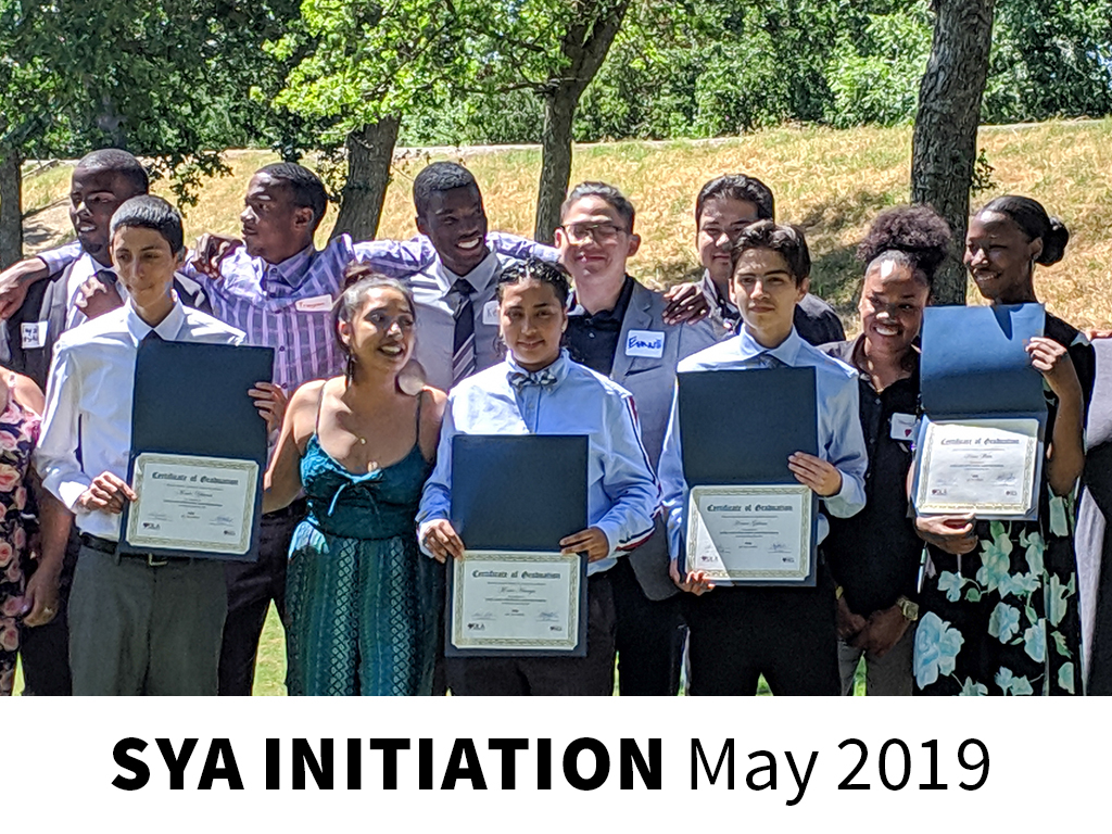 SYA Initiation May 2019