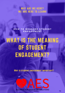 What is the meaning of student engagement